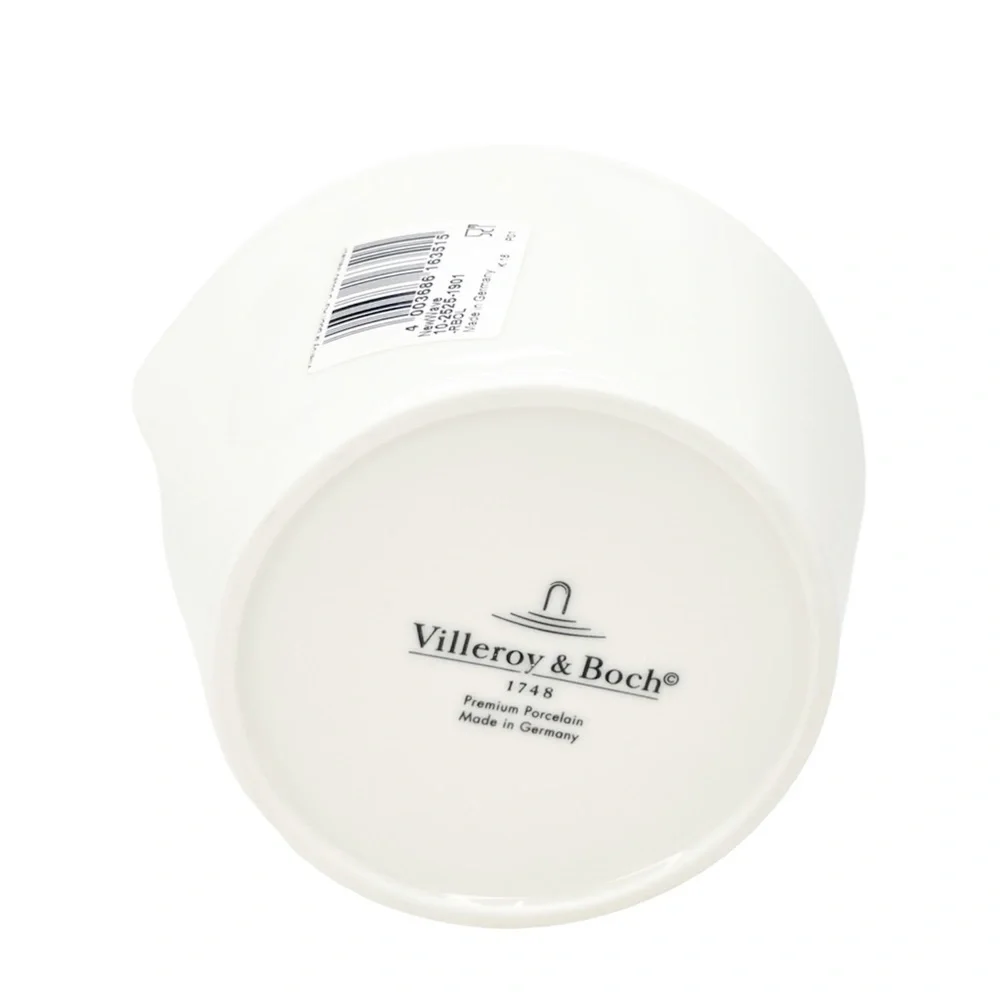 Villeroy & Boch NewWave Small Round Rice Bowls White Porcelain Set of 6 New NWT